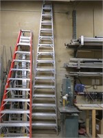 Step Ladder Aluminum 15'