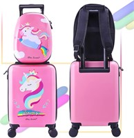 iPlay, iLearn Unicorn Kids Luggage RETURN SEE DESC