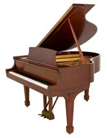 Steinway Model S Mahogany Baby Grand Piano