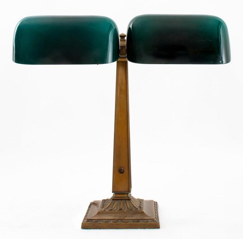 H.G. McFaddin & Co. Emeralite Dual Light Desk Lamp