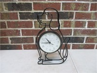 14" Dog Clock