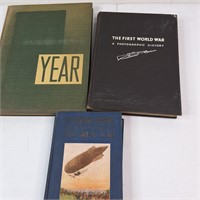 3 WAR AND HISTORY BOOKS