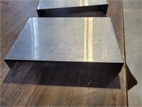 2 - STAINLESS STEEL STANDS 12"X8"