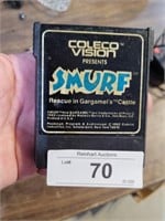 COLECO VISION GAME - SMURF