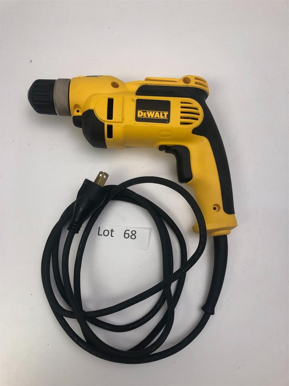 Dewalt 3/8 VSR Drill Working