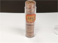 Roll of 1948-D Wheat Pennies