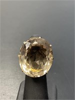 14 KT Vintage Smoky Topaz Ring