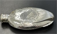 Towle Silver Plate Fish Flask