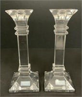 Pair Waterford Crystal Candle Sticks