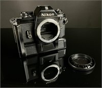 Nikon EM Body w/ Nikon MD-E Motor Drive