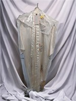 White  Vintage Custom Made Chinese Kimono