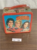 Vintage Metal Dukes of Hazzard Lunch Box