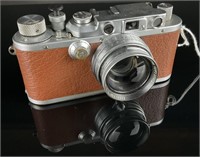 Leica IIIa with Leitz Summitar 5cm f/2 Lens