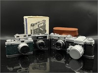 Lot of 5 Soviet / Russian Cameras