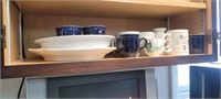 Coffee mugs and misc dishes
