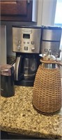 Cuisinart coffeepot, coffee grinder and carafe