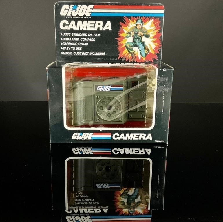 G. I. JOE 126 Film Camera in box 80's Toy