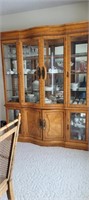 Beautiful Lighted Hutch- approx 64"x80