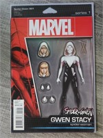 Spider-Gwen #1 (2015) JTC ACTION FIGURE VARIANT