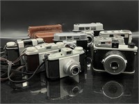 Lot of 8 Kodak Cameras Pony Duex Signet Automatic