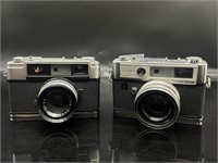 Lot of 2 Yashica Rangefinders