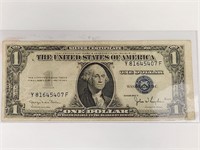 1935-D $1 Silver Certificate VF