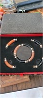 interlocking bracelet/necklace with case 
8
