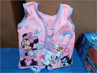 Girls Disney mini swim vest