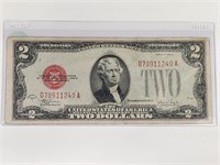 1928-F $2 Red Note XF