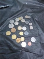 Lot of Foreign Coins (as shown)