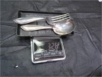32.6 grams Child's Sterling Silver Fork & Spoon