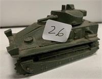 Dinky Toy Tank (3 3/4" long)
