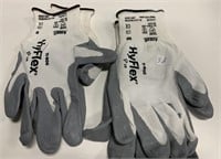 2 Pair Ansell Hyflex Gloves(Size 9 & size 10)
