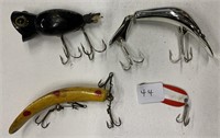 Assortment of 4 Fishing Lures