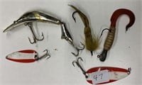 5  Fishing Lures (see photo)