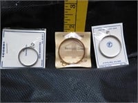 3 Coin Bezels (2 are Sterling)