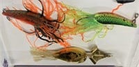 3  Fishing Lures (see photo)