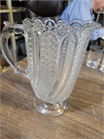 9" GLASS WATER PITCHER
