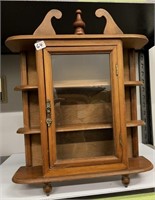 Wooden Cabinet for Miniatures (NO SHIPPING)