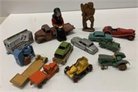 Antique Metal Toy Cars etc (see photo)