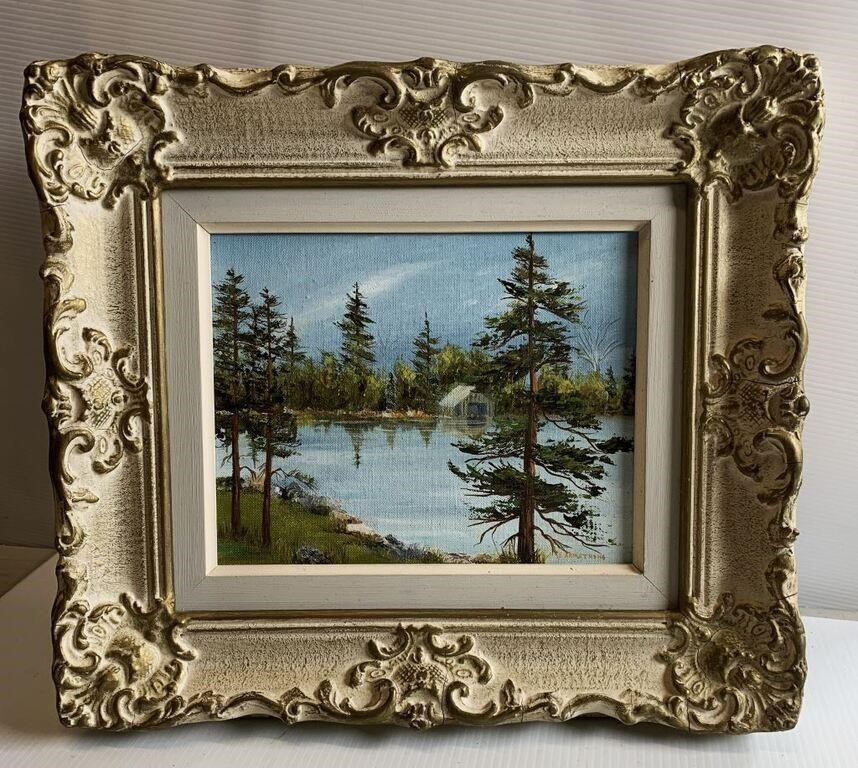 E. Armstrong Oil Painting (NO SHIPPING)