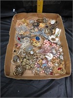 Flat of Misc Jewelry (As Is - As Shown))