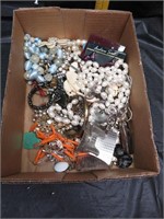 Flat of Misc Jewelry( As Is- As Shown)