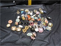 Lot of Vintage Earrings (some signed)