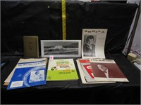 Lot of Misc Sheet Music & more