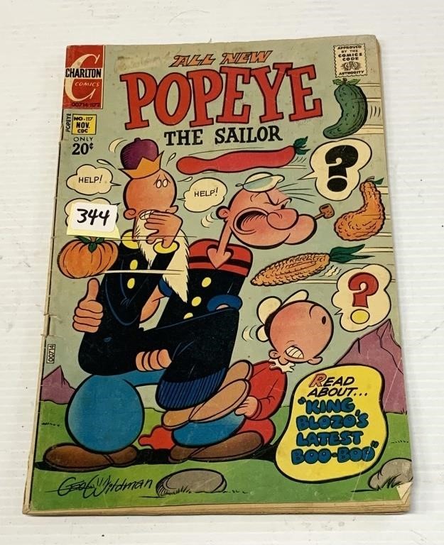 1972 Popeye Comic (see photo for condition)