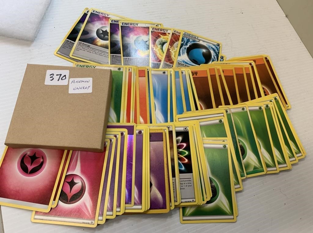 Pokemon Energy Cards (see photo)