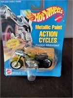 Hot Wheels metallic paint action cycles