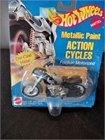 Hot Wheels metallic paint action cycles