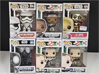 FUNKO POPS Star Wars, Ghostbusters (6)